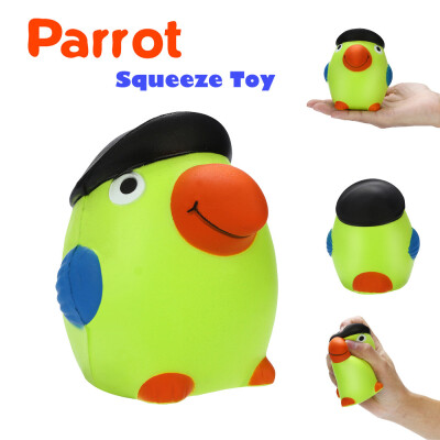 

Gotoamei Stress Reliever Scented Super Slow Rising Kids Toy Animal Parrot Squeeze Toy