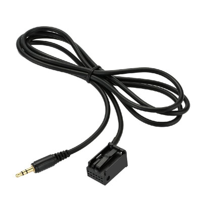 

Car AUX Input Mode Cable for iPod Phone MP3 35mm AUX-in Audio Music Adapter Cable with 12 Pin Connector for OPEL Zafira Tigra