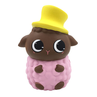 

Siaonvr Christmas Kawaii Cute Sheep Slow Rising Squeeze Toy Collection Cure Gift