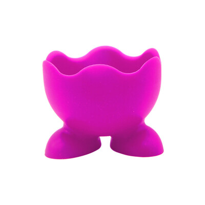 

Cute Silicone Egg Cup Holder Cooker Poacher Bracket Kitchen Gadget Cooking Tool