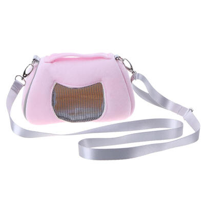 

Portable Fashion Small Pet Hamster Rabbit Nest Mesh Carriers Shoulder Bag