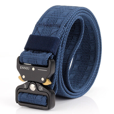 

Elastic Canvas Concave-Convex Tactical Belt Men Military Designer Army Belts For Jeans Pants Casual Nylon Strap Long Waist Belt