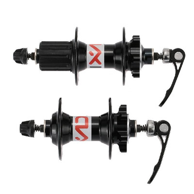 

Lixada MTB Mountain Bicycle 32H Disc Brake Hub Set Aluminum Alloy Front Rear Hub with Quick Release Lever Skewers