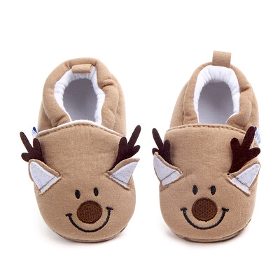

Newborn Baby Girl Boy Home Shoes Soft Sole Indoor Slippers Infant Crib Shoes Fashion Cartoon First Walkers