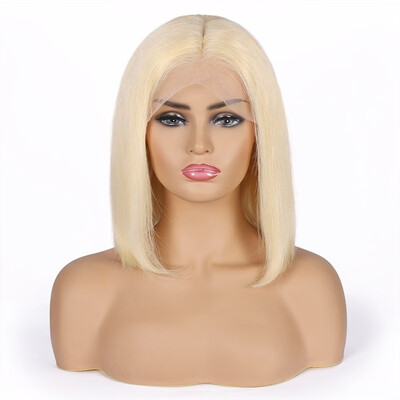 

134 Lace Frontal Wig Blonde Hair Brazilian Human Hair Wigs Blonde Color 613 Human Hair Lace Front Wigs Peruvian