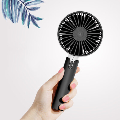 

Siaonvr Hot Portable Rechargeable Fan Air Cooler Operated Hand Held USB 18650 Battery