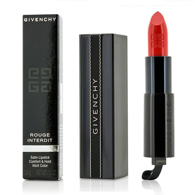 

GIVENCHY - Rouge Interdit Satin Lipstick - 16 Wanted Coral 34g012oz