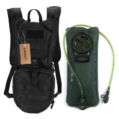 

Lixada Tactical Hydration Pack Backpack with 25L Water Bladder for Hiking Biking Running Climbing