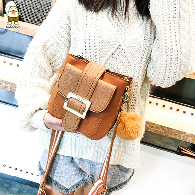 

Qingbin womens bag new style 2018 European&American fashionable all-in-one casual wide shoulder strap womens bag