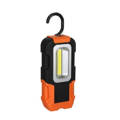 

Battery Operated Ultra-light LED Camping Light Emergency Car Maintenance Flashlight Work Lamp with Magnetic Base & Top Hook for Fi