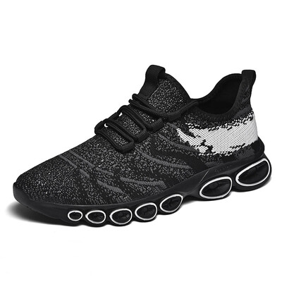 

Men Damping Sneakers Breathable Casual No-slip Men Vulcanize Shoes Male Air Mesh Lace Up Wear-resistant Shoes Tenis Masculino