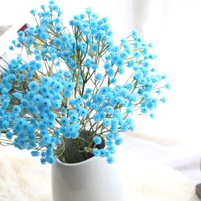 

Gobestart Artificial Silk Fake Flowers Babys Breath Floral Wedding Bouquet Party Decor BU