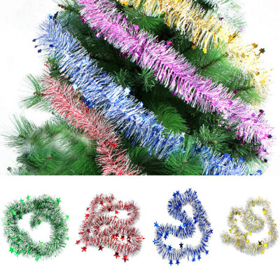 

Tailored Colorful Garland Bar Christmas Tree Decoration Xmas Party Hanging Ornaments