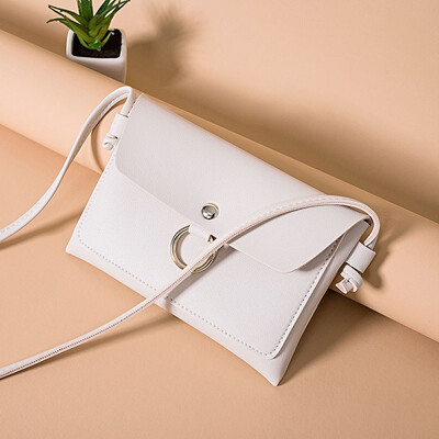 

Tailored Fashion Lady Shoulders Small Backpack Letter Purse Mobile Phone Messenger Bag