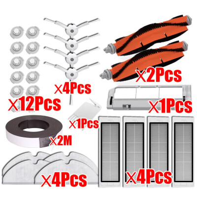 

Main Brush Side Brushes Filter Acc For Xiaomi Roborock S50 S51 Vacuum Cleaner