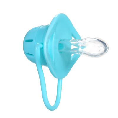 

Baby Pacifier Soft Silicone Soother with Ringing Beads&Storage Box Anti-dust Convenient Carry for Home Travel Pink