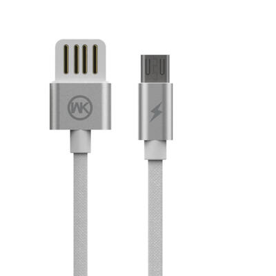 

WK Design Double Sided USB To Type-C Micro USB Lightning Charging Data Cable For Mobile Phones-MICRO USB