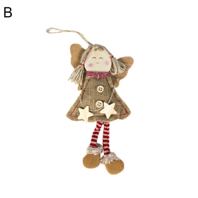 

Smile Girl Angel Christmas Tree Xmas Hanging Ornament Pendant Party Home Decor