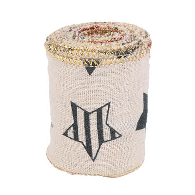 

2mroll Natural Vintage Jute Burlap Ribbon DIY Knitting Threaded Lace Rope