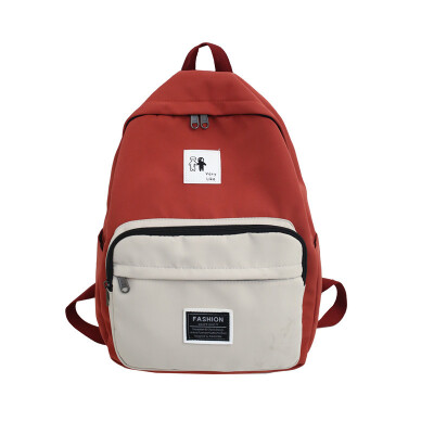 

Yaxian style schoolbag womens Korean primary high school simple day system small&fresh backpack college students