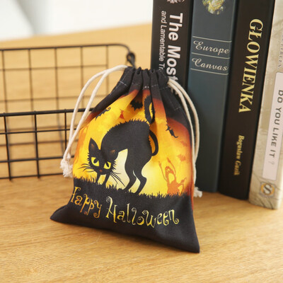

Toponeto Halloween Cute Witches Candy Bag Packaging Children Party Storage Bag Gift