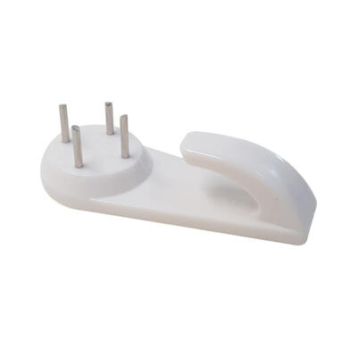 

Practical Durable Plastic Invisible Wall Mount Photo Picture Nail Hook Hanger Wall Painting Photo Frame Hook Seamless Nail