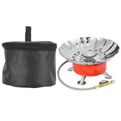 

Greensen Outdoor Windproof Folding Camping Portable Mini Burner Picnic Barbecue Gas Stove
