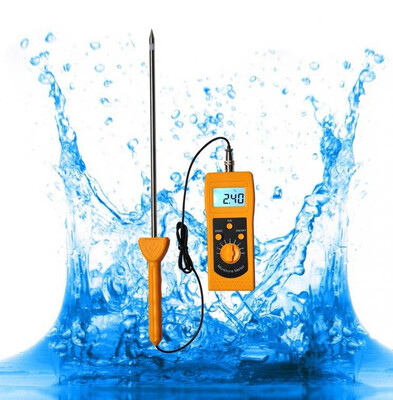

DM400S Coal Moisture Meter Coke Moisture Tester Humidity Analyzer Detector Water Content Measurement