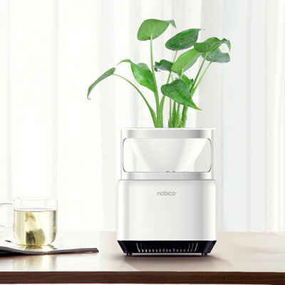 

〖Follure〗Nobico J009A 3-layer Filtering Negative Ion Air Purifier With Flowerpot