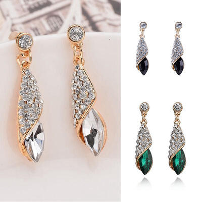 

New Fashion Creative drop Hot Cross long section Pretty High Drop Earrings