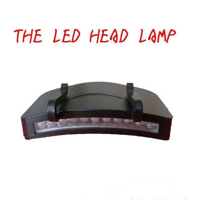 

Durable 11 LED Cap Brim Light Hat Clip Head Lamp Headlamp For Camping Ourdoor