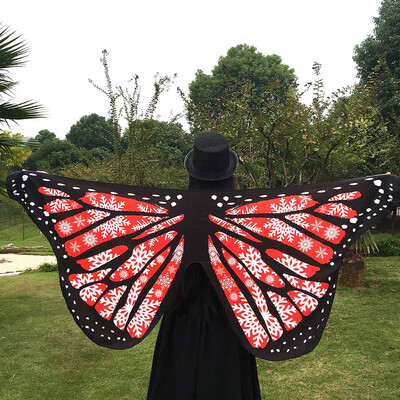 

Roseonmyhand Soft Fabric Butterfly Wings Shawl Fairy Ladies Nymph Pixie Costume Accessory