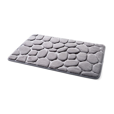 

Siaonvr Rugs Pebble Memory Foam Bath Mat Carpet Floor Mats Carpet