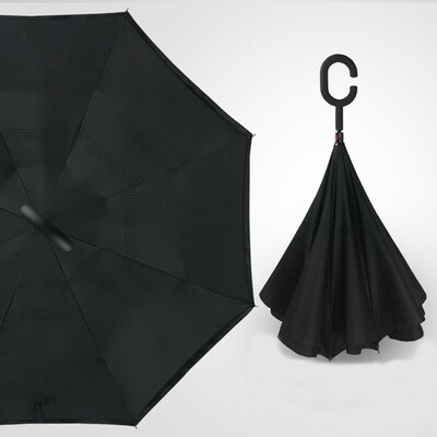 

XIAOYUAN Double-layer umbrella reverse open&close hands-free 13543
