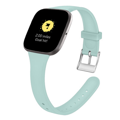 

ECSEM Slim Bands for Fitbit VersaVersa LiteVersa SEReplacement Soft Silicone Wristbands for Women Men