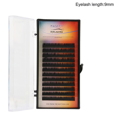 

〖Follure〗Individual False Eye Lashes Wave Mink 007 C Black Silk Eyelashes Extension