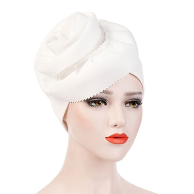 

Muslim Women Flower Cancer Chemo Hat Hijab Hair Loss Head Scarf Turban Cap New
