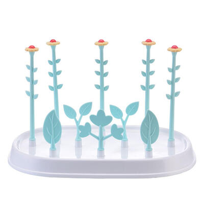 

Bottles Drain Rack Tree Shape Drying Rack Storage Nipple Shelf Baby Care