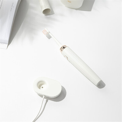 

〖Follure〗Portable Wireless Charging Waterproof Dental Care Electric Soft Toothbrush