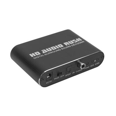 

51 Channel HD Audio Rush Digital Surround Sound Decoder Audio Converter