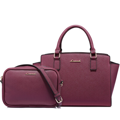 

LOVEVOOK women bag female handbags large ladies messenger bags high quality PU shoulder crossbody bag small purse 2 pscset 2018
