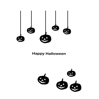 

〖Follure〗Happy Halloween Pumpkin Wall Sticker Window Home Decoration Decal Decor