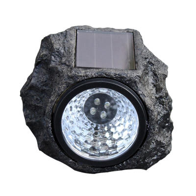 

Waterproof LED Panel Solar Stone Style Lawn Lights Outdoor Garden Lamp Creative New Year Christmas Luminaria Decor