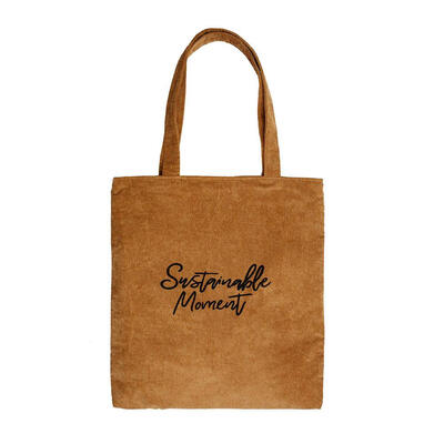 

Corduroy Totes Women Messenger Handbags Letter Print Shoulder Shopping Bags