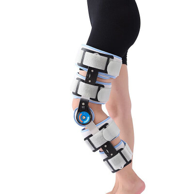 

Left point medical adjustable knee joint support brace meniscus injury cruciate ligament breathable knee support knee lower limb fracture orthopedic surgery postoperative rehabilitation leg correction protective gear