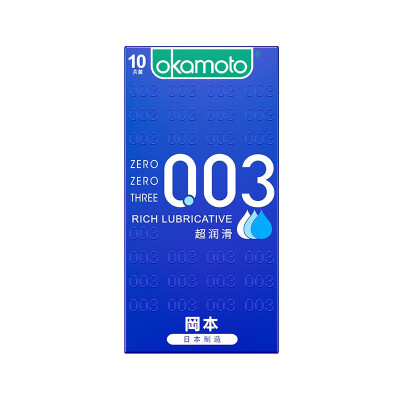 

Okamoto 003 Series - Ultra-lubricated slim condom