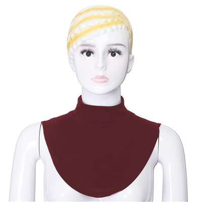 

Gobestart Womens Muslim Moslem Islamic Turtleneck Dickey Mock Modal Neck Cover Scarf