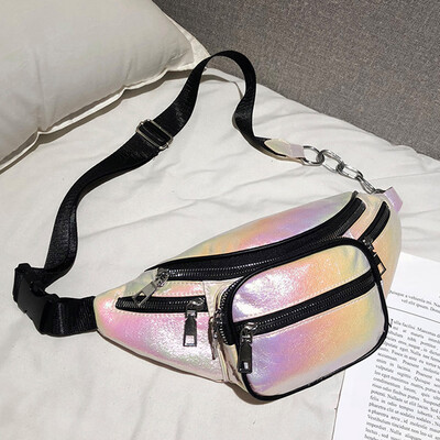 

Tailored Fashion Women Students Outdoor Sports Zipper Messenger Bag Chest Bag Waist Bag
