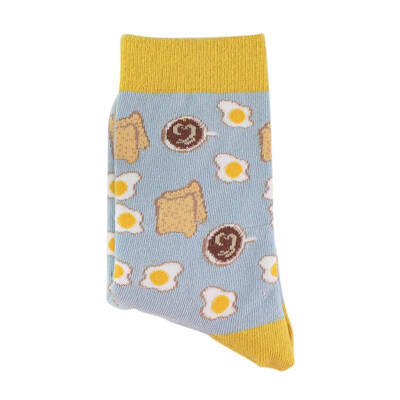 

Women Casual Cartoon Print Breathable Moisture Wicking Deodorant Elastic Athletic Work Socks