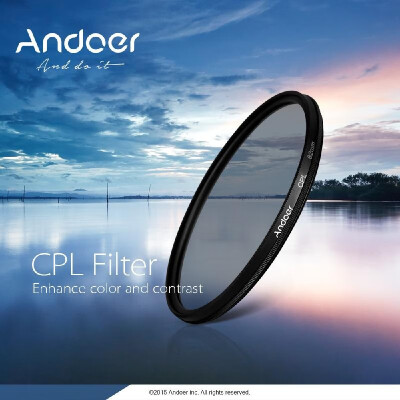 

Andoer 58mm UVCPLFLD Circular Filter Kit Circular Polarizer Filter Fluorescent Filter with Bag for Nikon Canon Pentax Sony DSLR